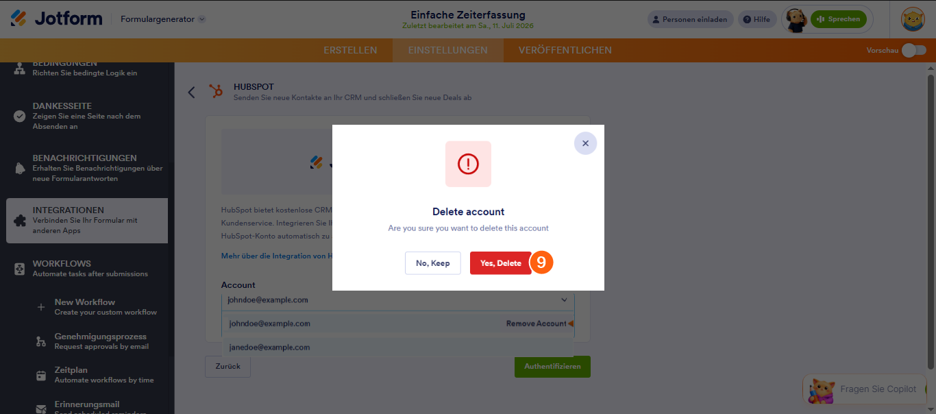 Wie Sie Jotform in HubSpot CRM integrieren Image-44