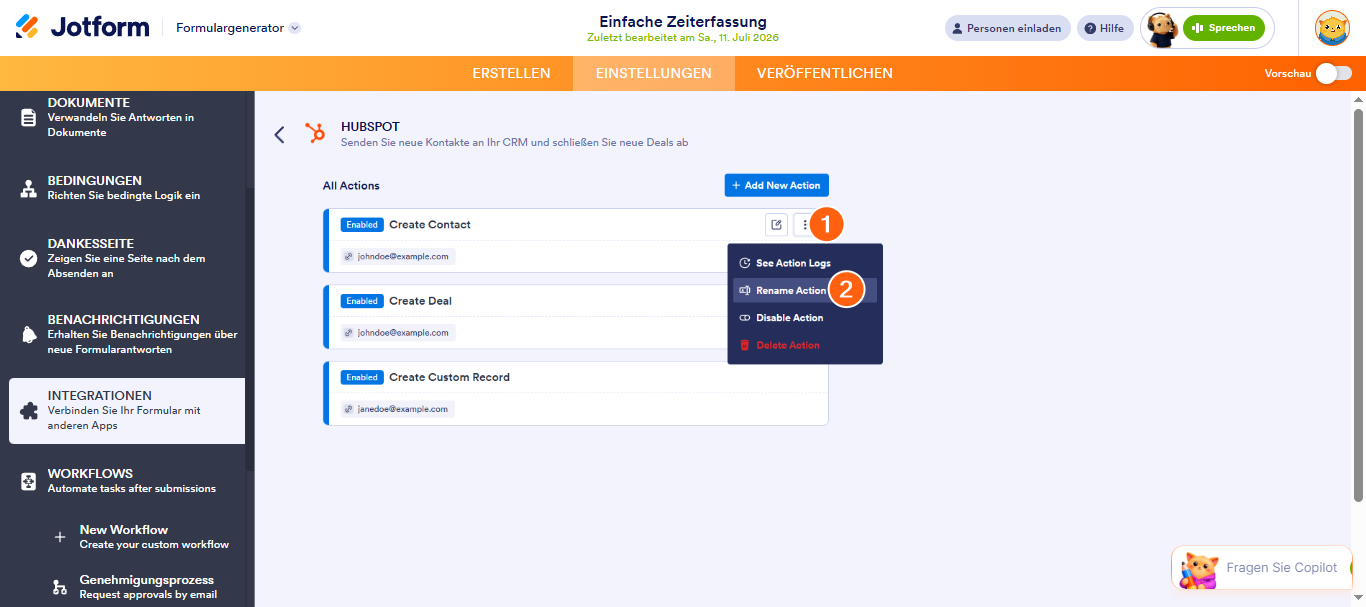 Wie Sie Jotform in HubSpot CRM integrieren Image-33