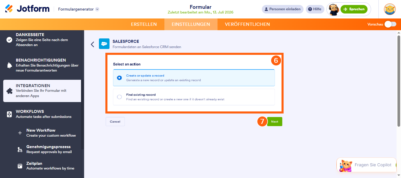 Wie Sie Jotform in Salesforce integrieren Image-3