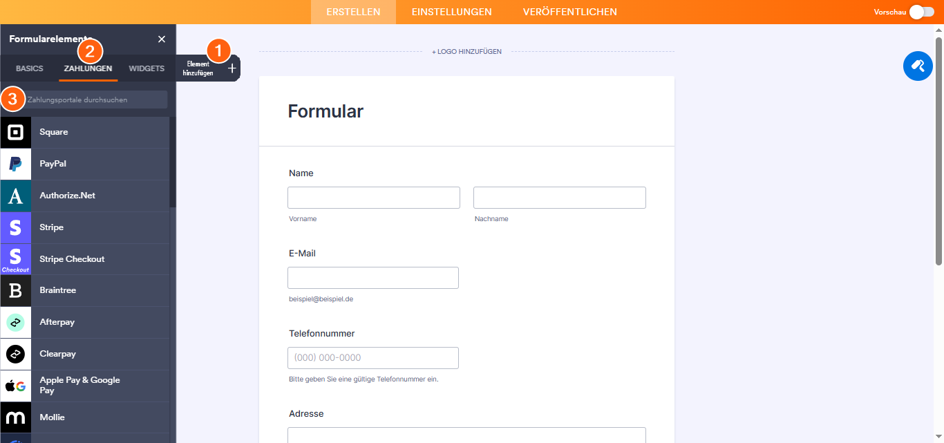 Zahlungsformular-Integrationen meistern mit Jotform Image-1