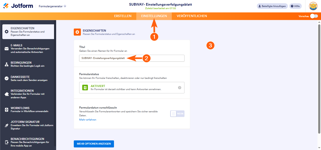 Wie Sie den Titel oder Namen Ihres Formulars ändern Image-4