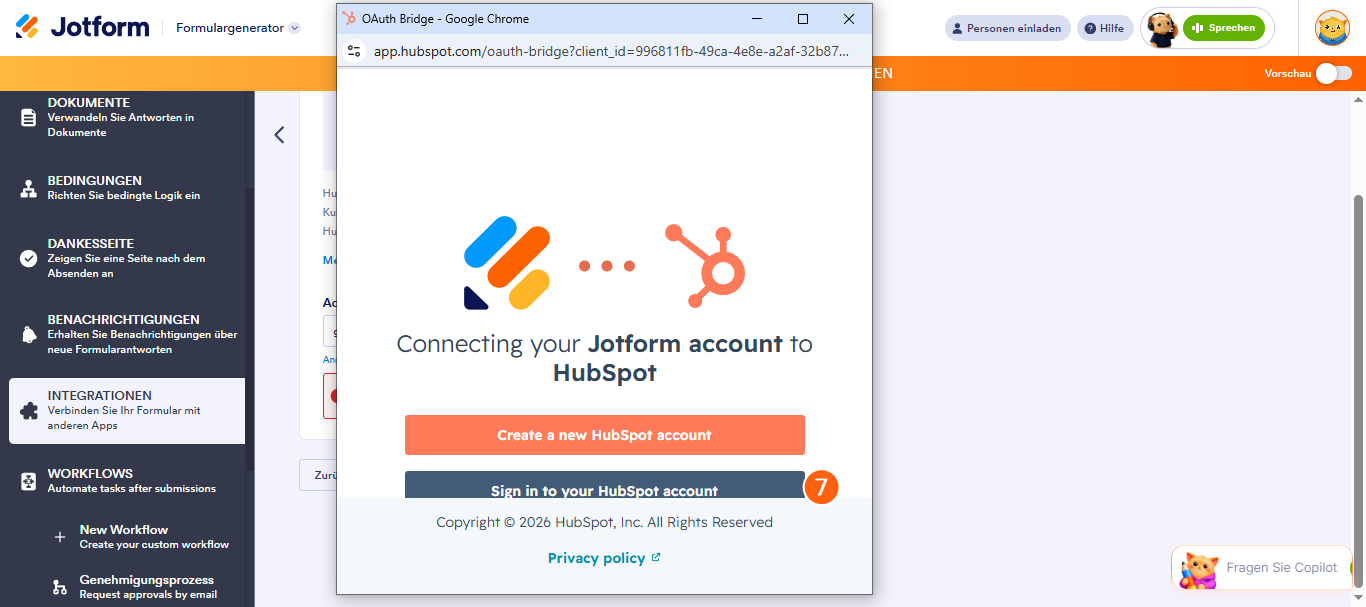Wie Sie Jotform in HubSpot CRM integrieren Image-5