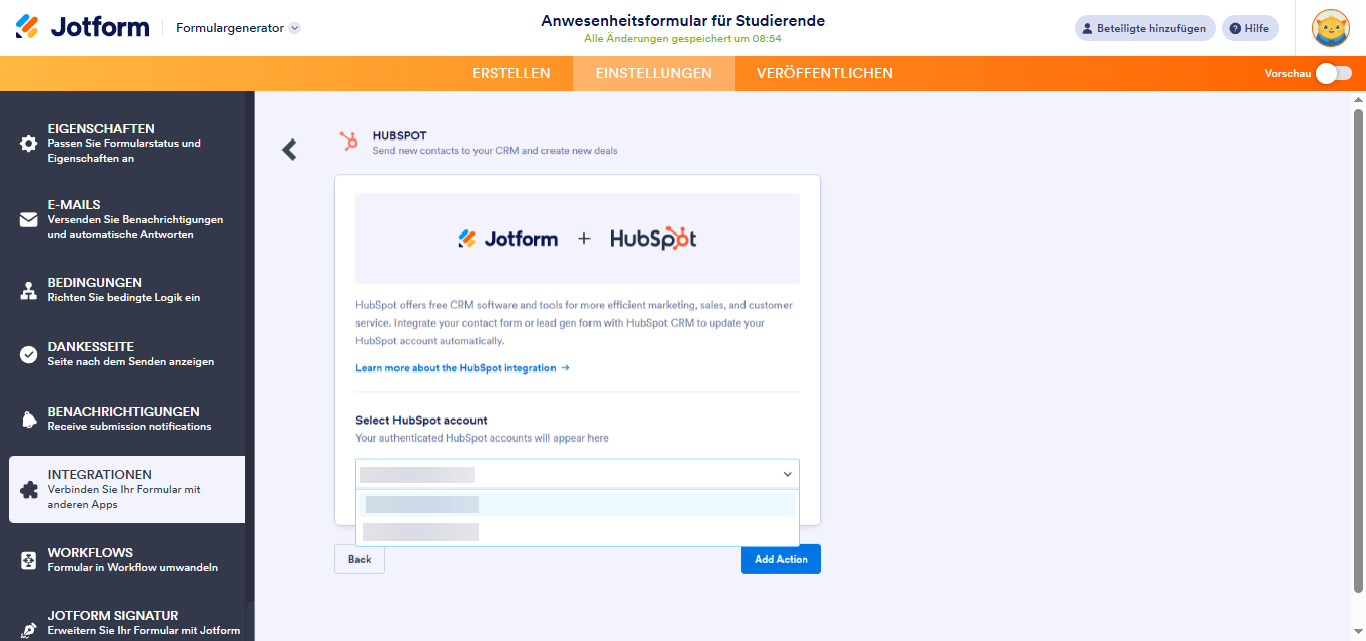 Wie Sie Jotform in HubSpot CRM integrieren Image-5
