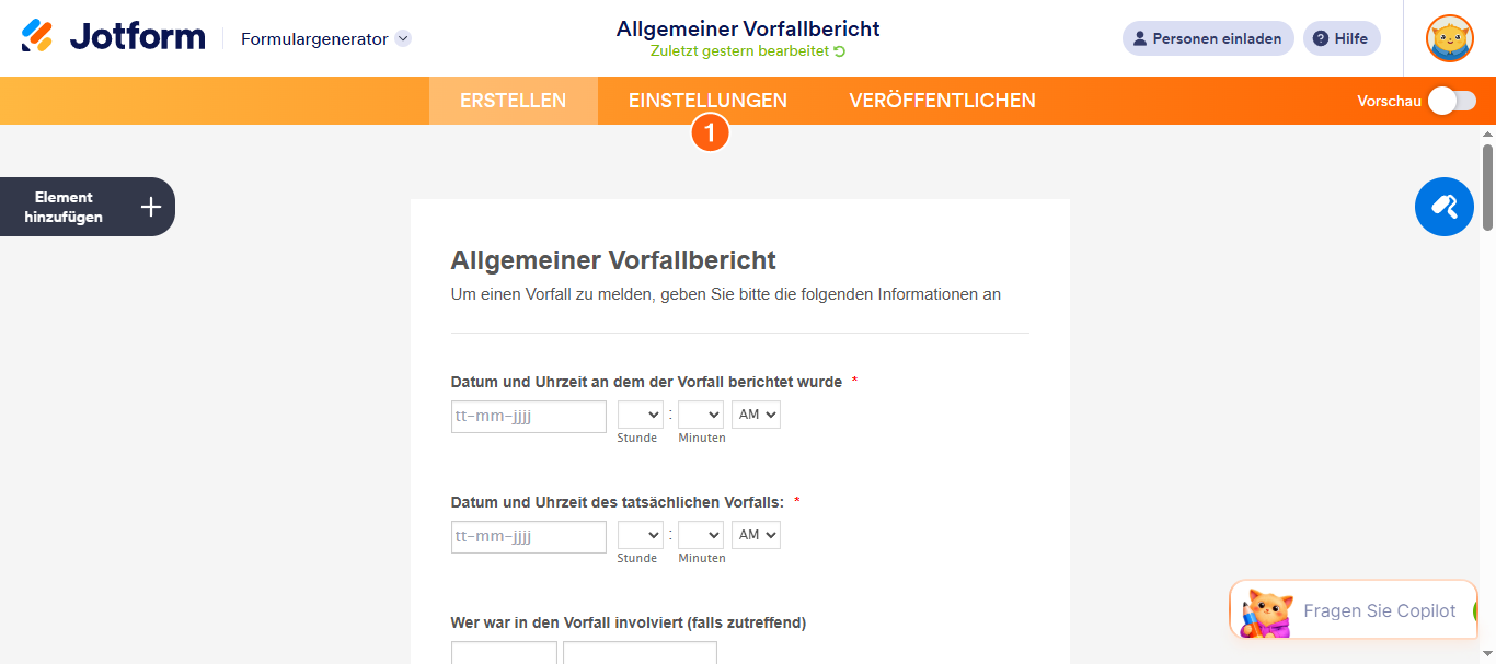Wie Sie ein Formular mit einem Passwort schützen