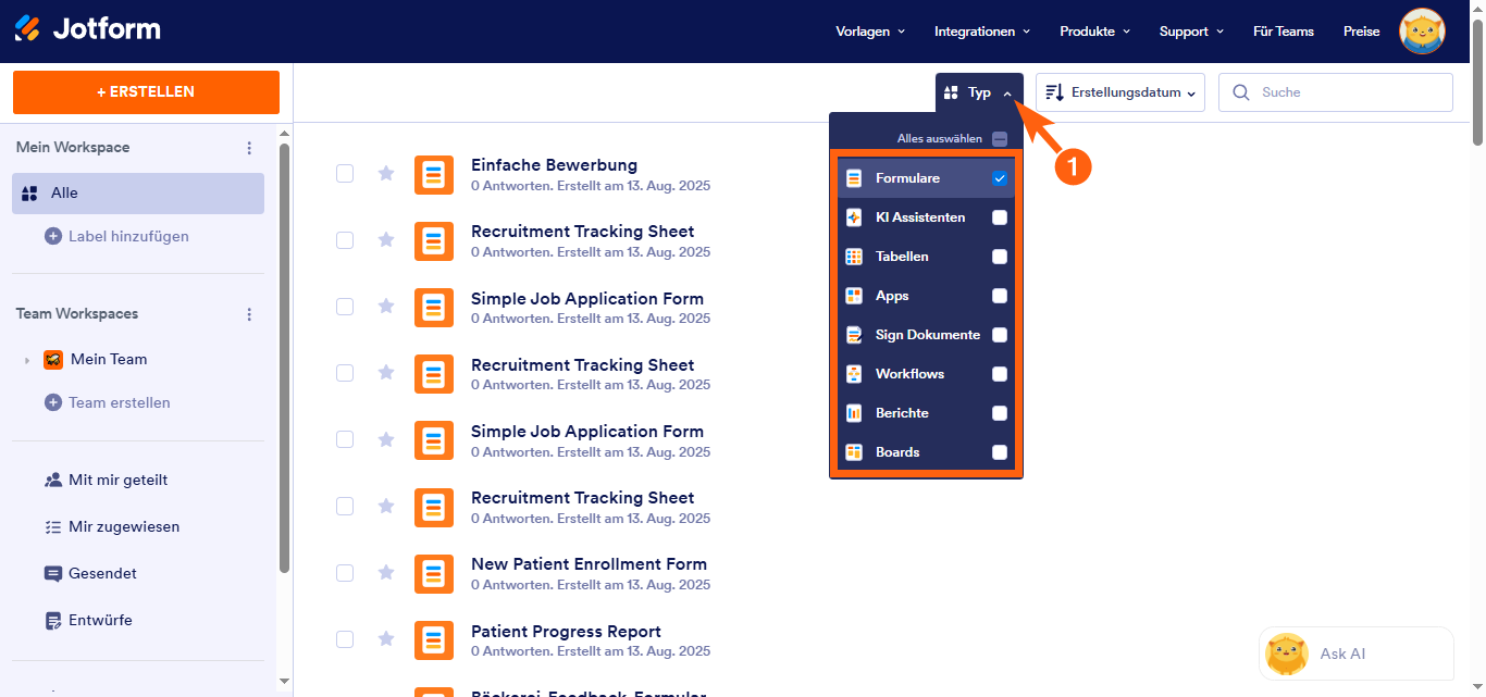 Wie Sie den Titel oder Namen Ihres Formulars ändern Image-1
