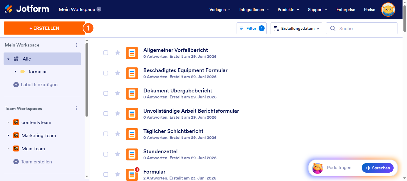 Wie Sie einen Genehmigungsprozess in Jotform erstellen Image-2