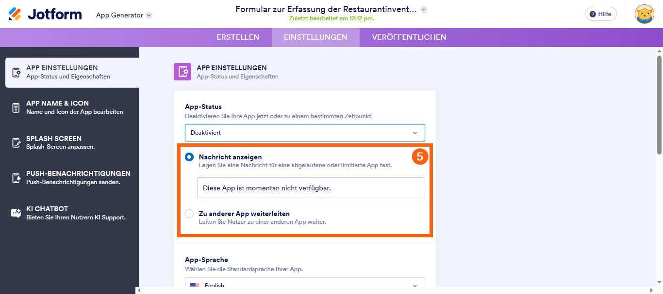 Wie Sie Apps in Jotform Apps deaktivieren oder löschen Image-4