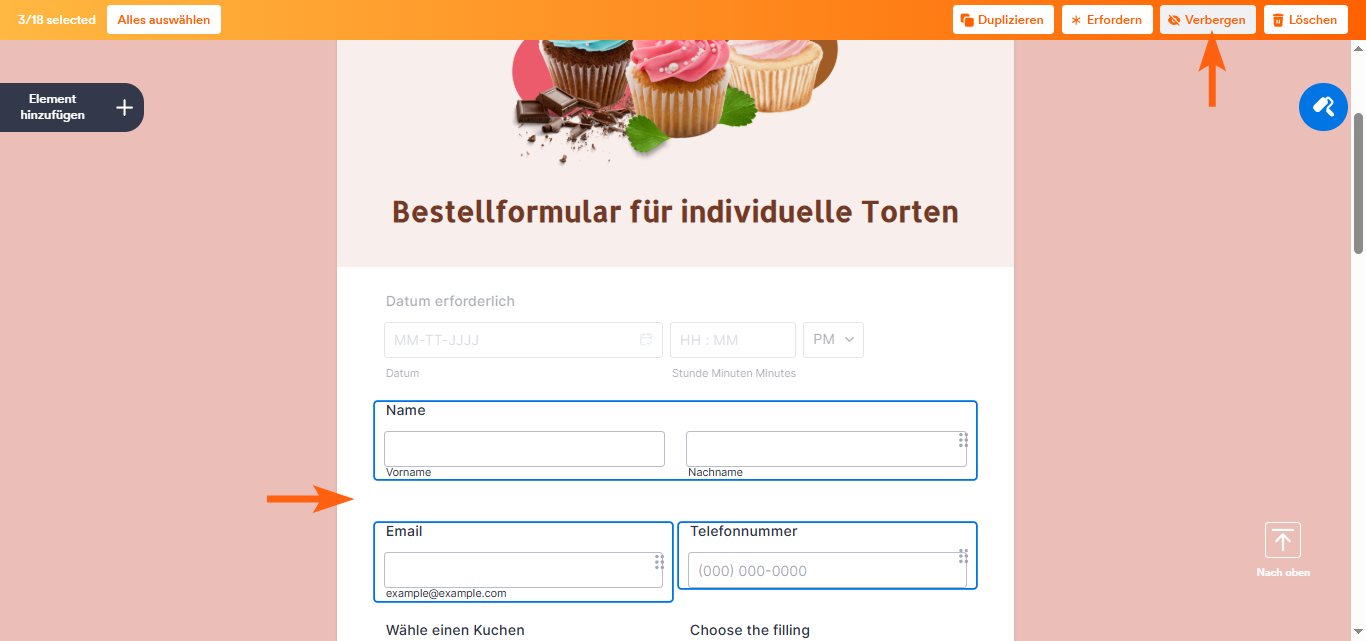 Wie Sie Formularelemente ausblenden Image-4