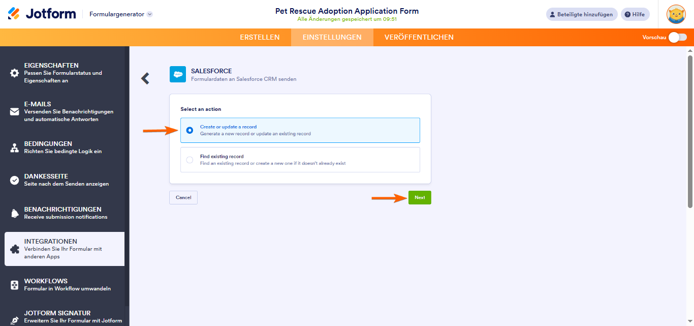 Wie Sie Jotform in Salesforce integrieren Image-3