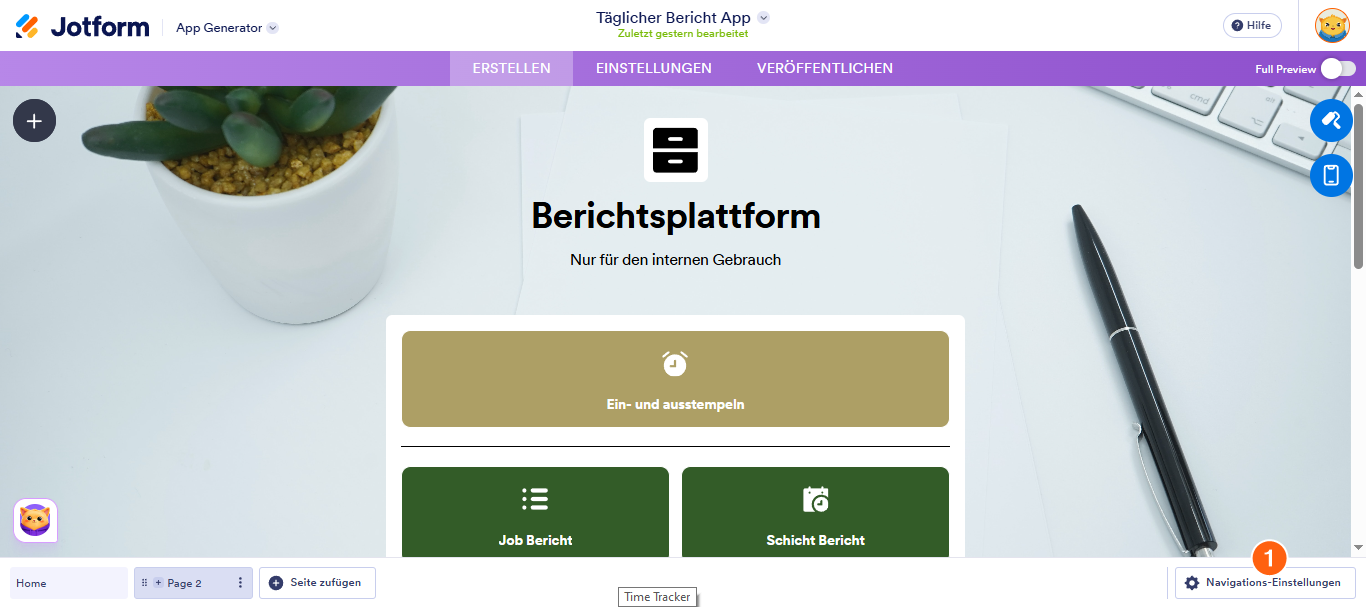 Wie Sie eine mehrseitige App mit Jotform Apps erstellen Image-9