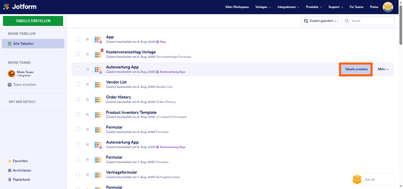 Wie Sie App-Formularantworten anzeigen Image-3