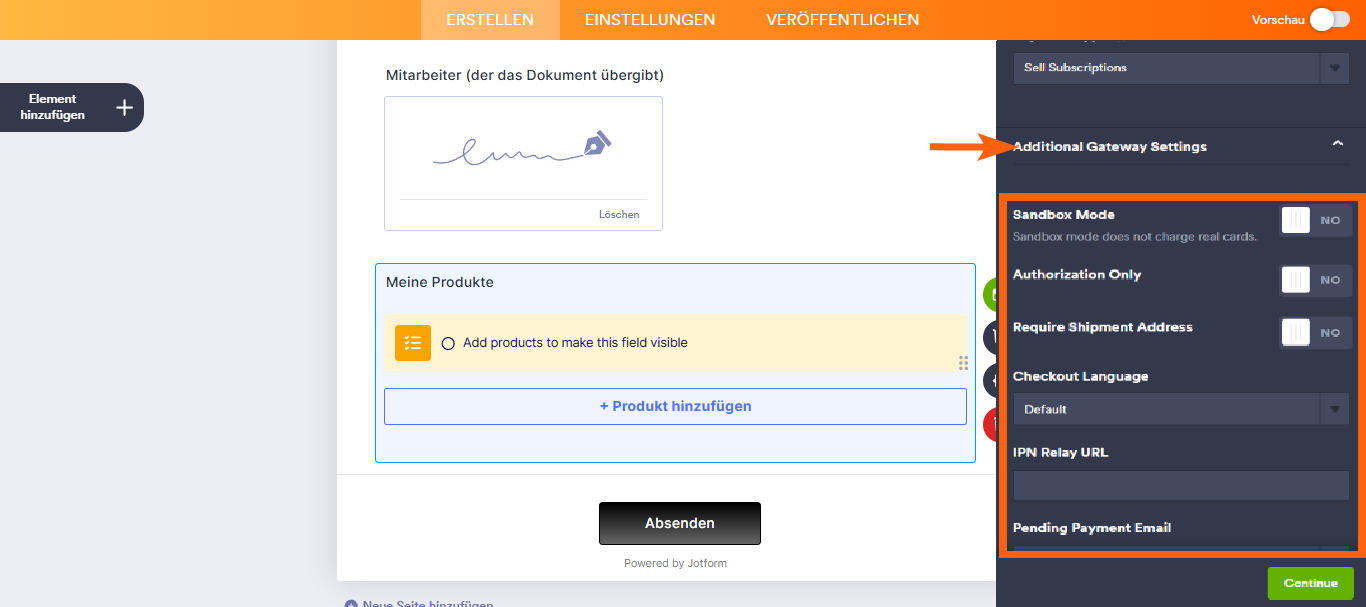 Wie Sie eine Option für wiederkehrende Zahlungen einrichten Image-6
