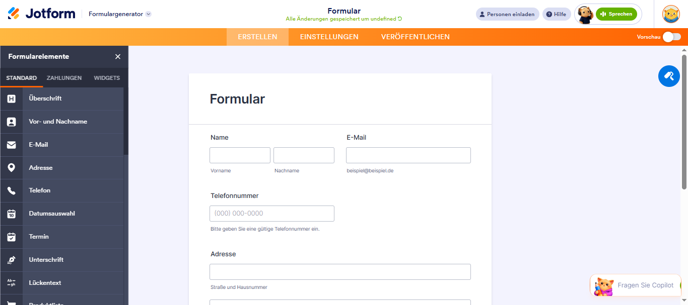 Schnelle Übersicht der Formularelemente Image-1