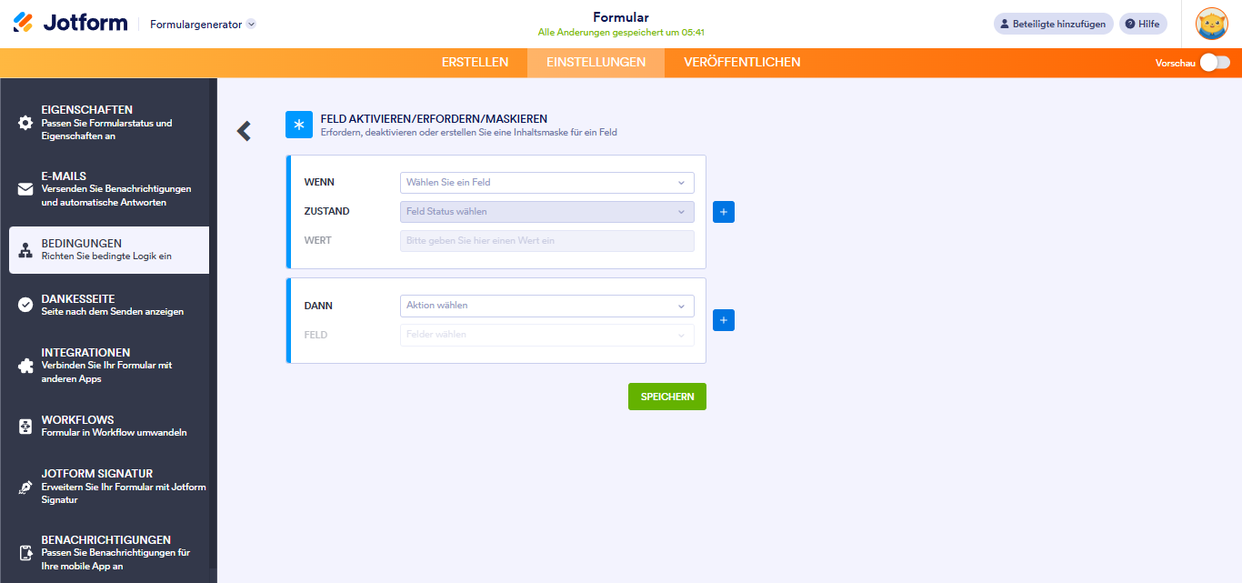 Wie Sie Felder mit bedingter Logik aktivieren und deaktivieren Image-2