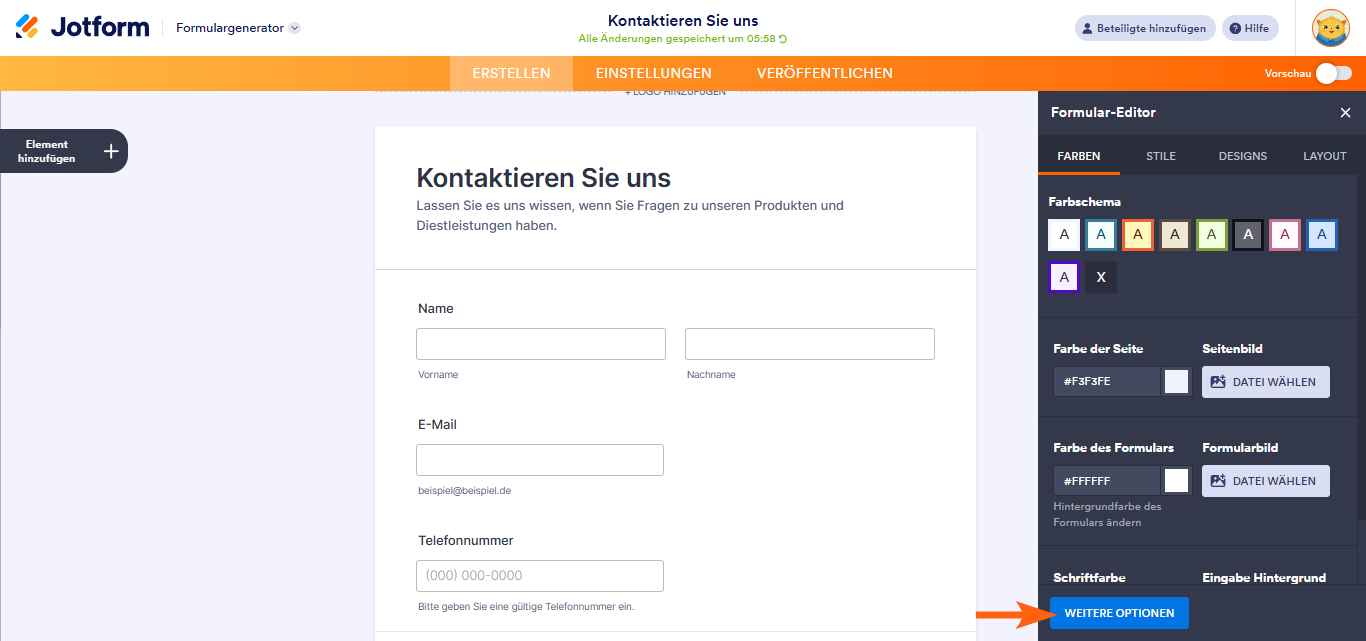 Wie Sie den Formularhintergrund transparent machen Image-4