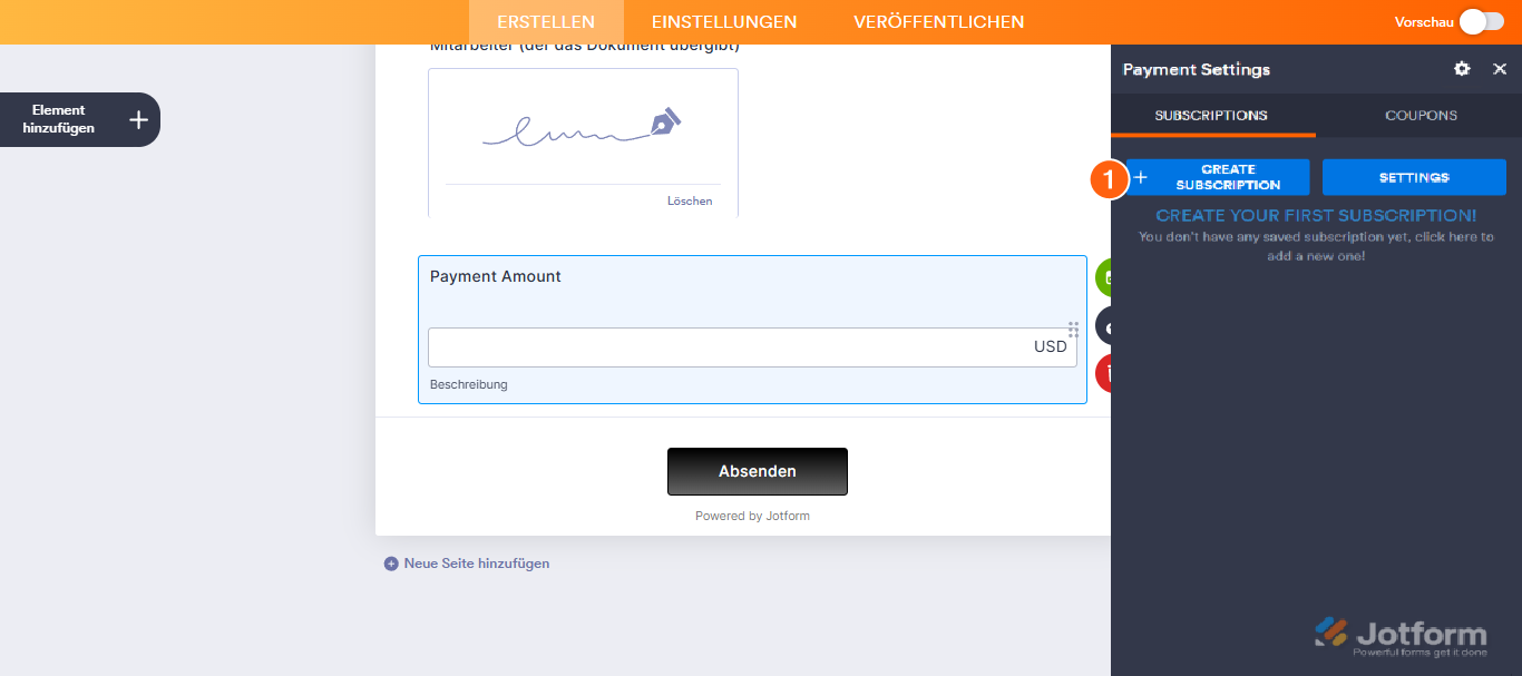 Wie Sie eine Option für wiederkehrende Zahlungen einrichten Image-8