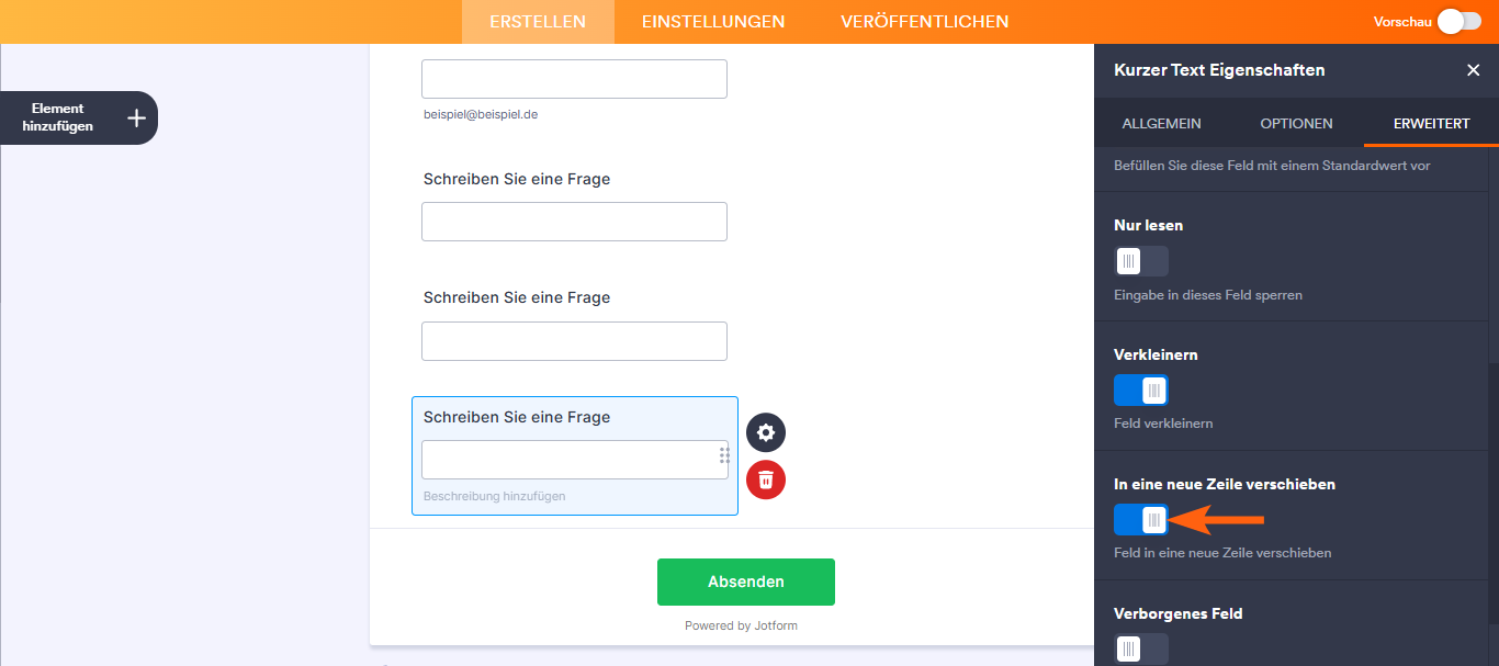 Formularfelder nebeneinander ausrichten Image-5