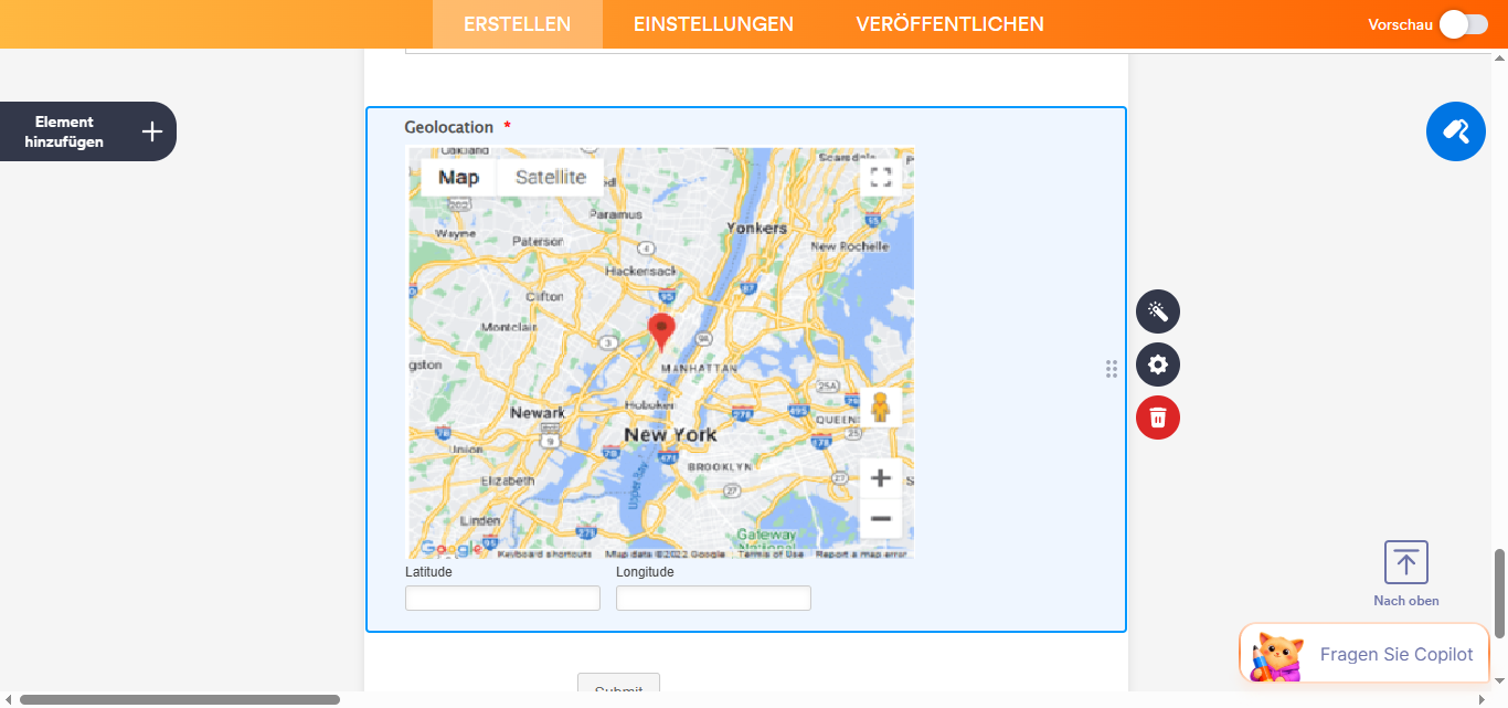 Google Map Geolokalisierung zu Ihrem Formular hinzufügen Image-4