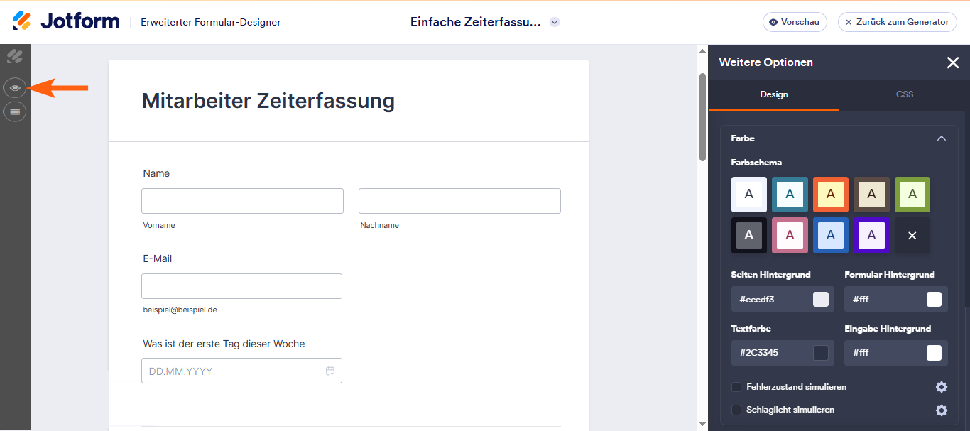 Wie Sie die Schriftgröße in Ihrem Formular ändern Image-7