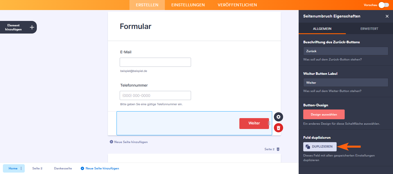 Wie Sie ein mehrseitiges Formular mit Jotform erstellen Image-5