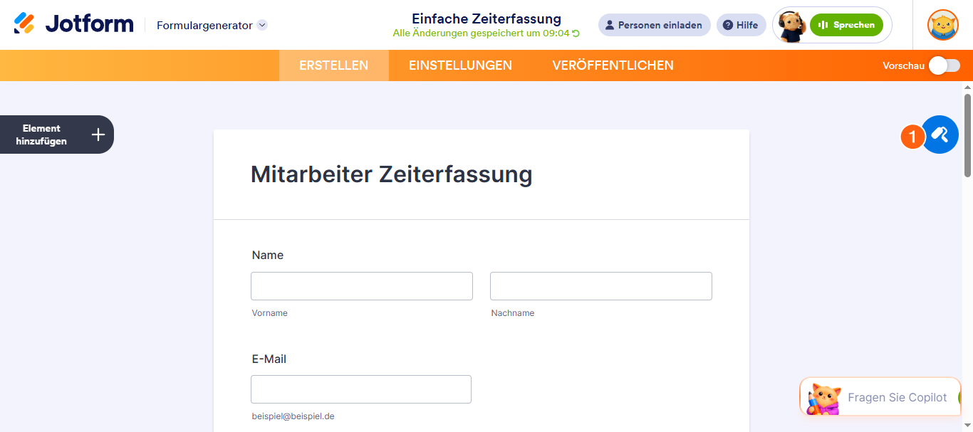 Wie Sie die Schriftgröße in Ihrem Formular ändern Image-3