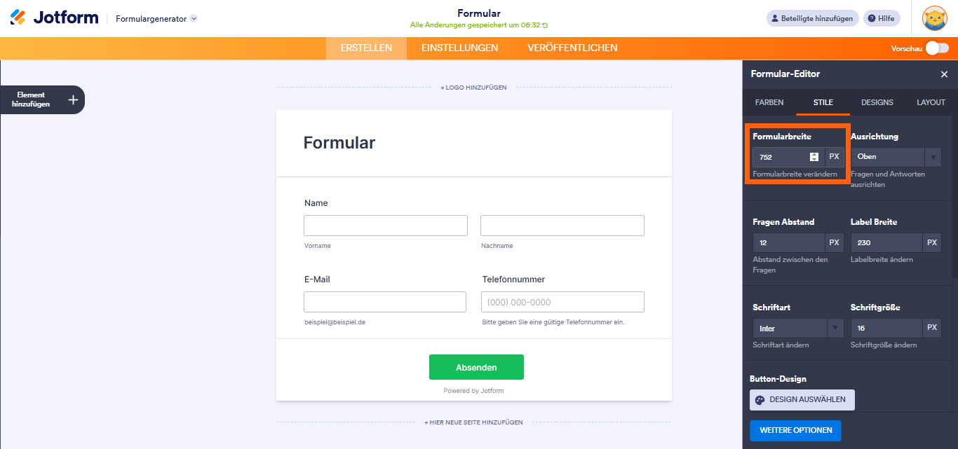 Die Bedeutung von Formularbreiten Image-2