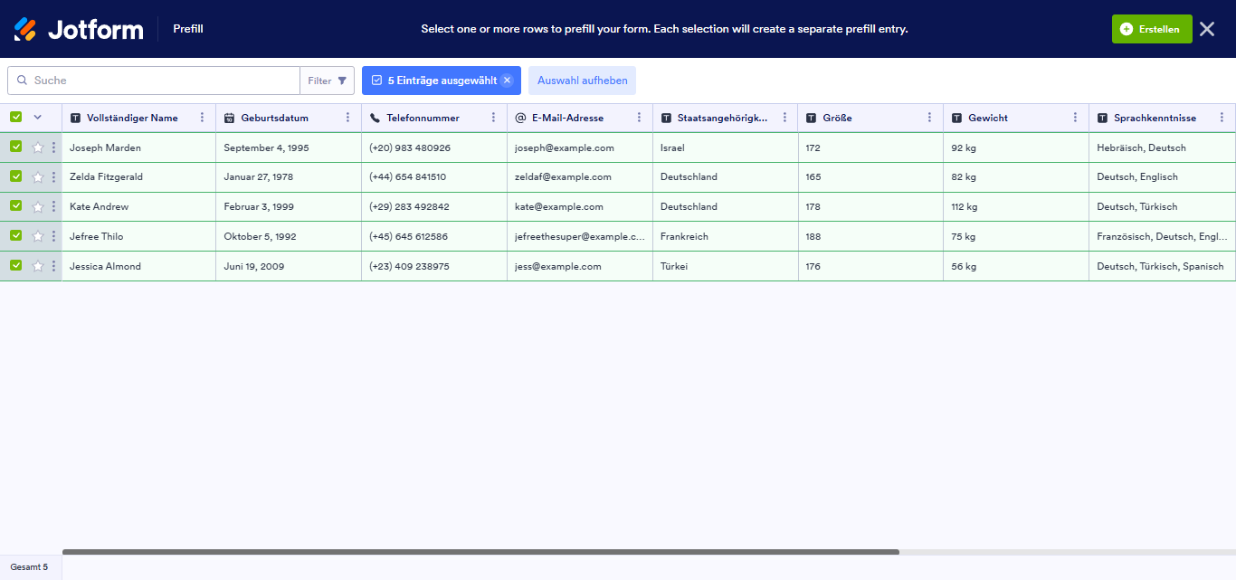 Wie Sie Formularfelder mit Daten aus einem anderen Formular mit Prefill vorbefüllen Image-4