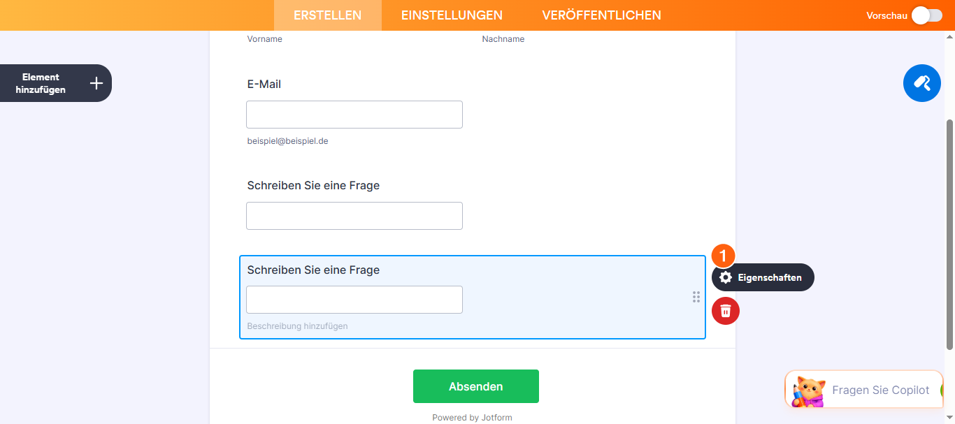 Formularfelder nebeneinander ausrichten Image-2
