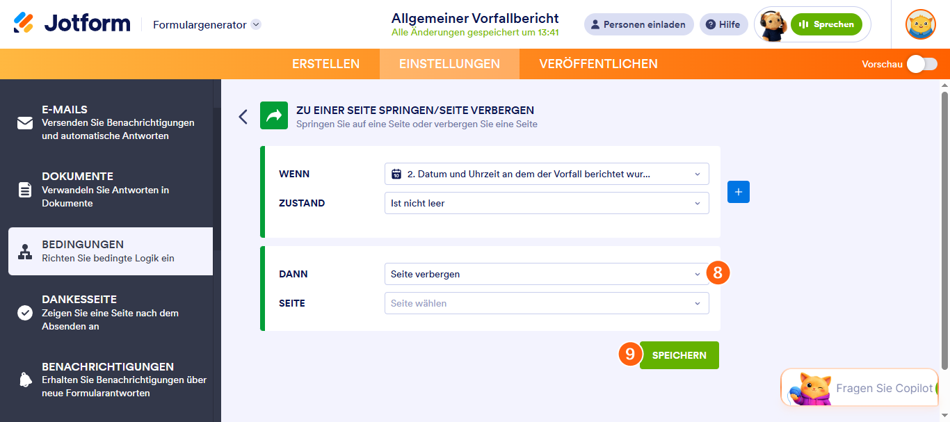 Wie Sie Seiten mit bedingter Logik überspringen Image-6