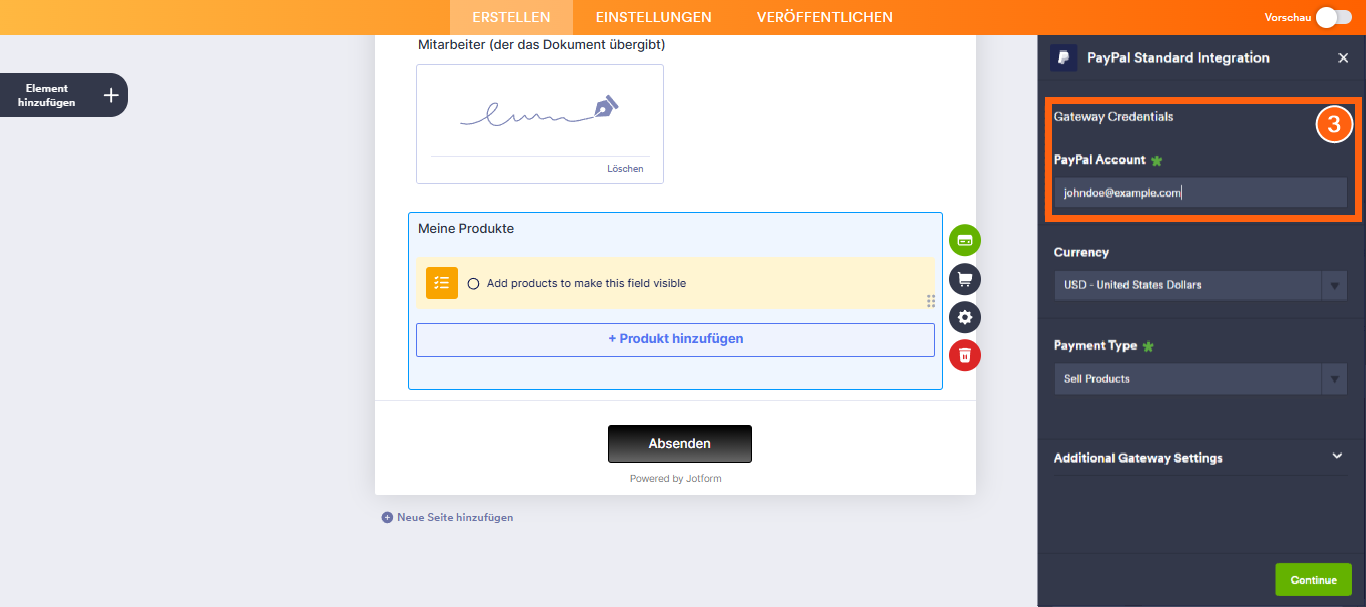 Wie Sie eine Option für wiederkehrende Zahlungen einrichten Image-3