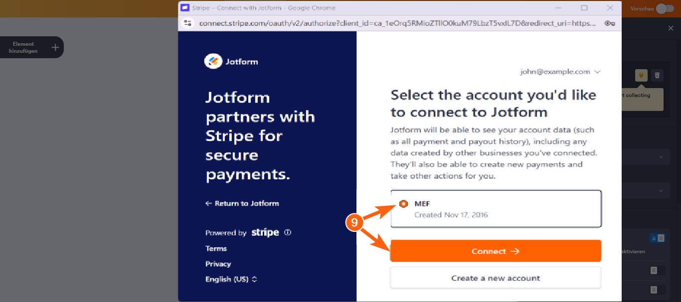 Wie Sie Stripe ACH in Jotform integrieren können Image-15
