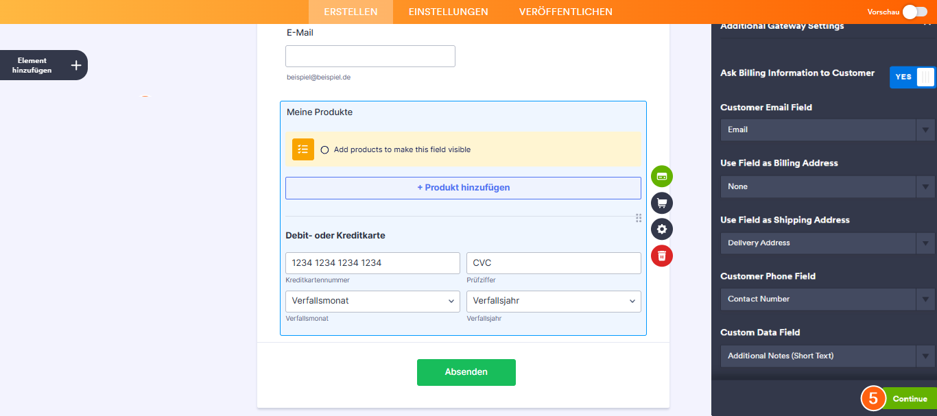 Wie Sie benutzerdefinierte Daten an Stripe Payment senden Image-3