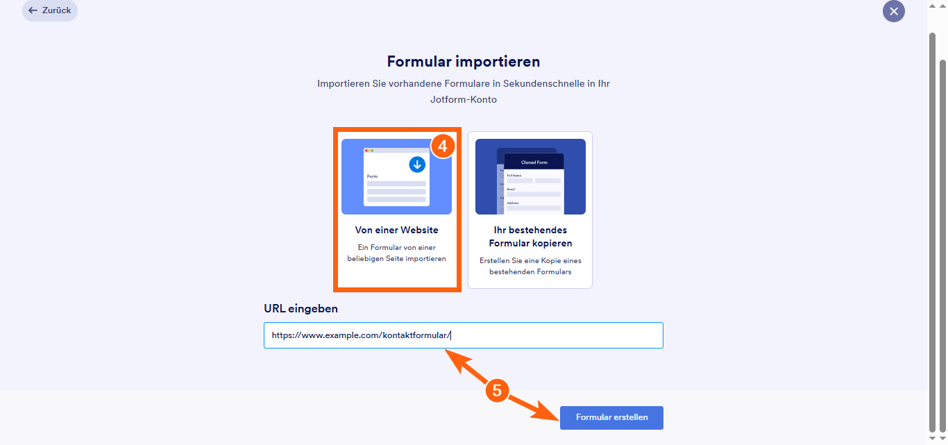 Wie Sie ein eingebettetes Formular von einer anderen Seite klonen können Image-4