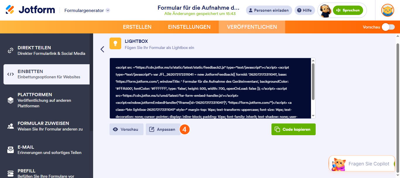Wie Sie ein Lightbox-Formular automatisch aufpoppen Image-2