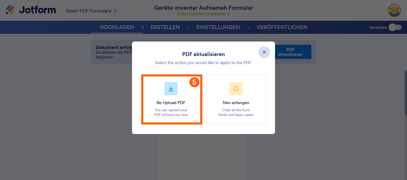 Wie Sie Ihre Original-PDF-Datei in Smart PDF-Forms aktualisieren können Image-4
