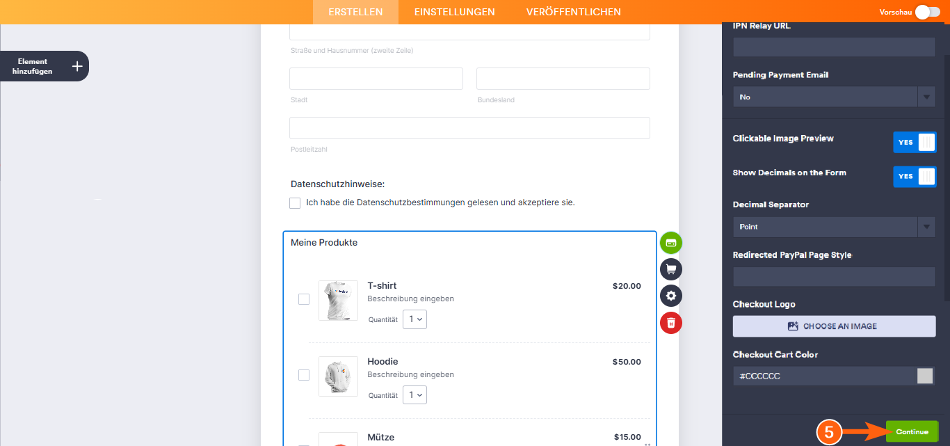 PayPal Formulare Image-5
