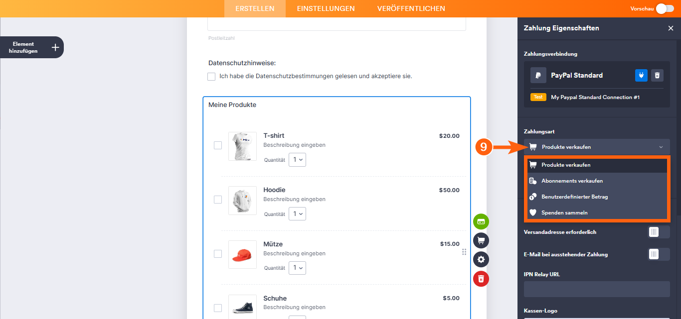 PayPal Formulare Image-13