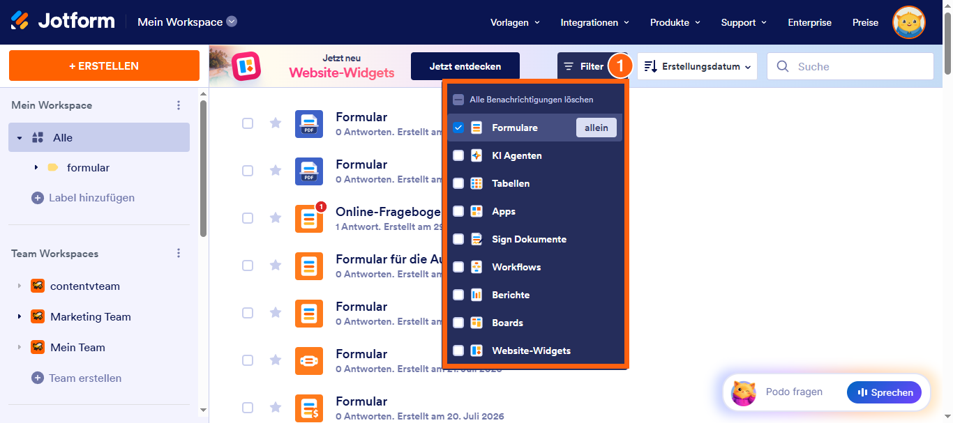 Wie Sie die intelligenten PDF-Formulare von Jotform optimal nutzen können? Image-12