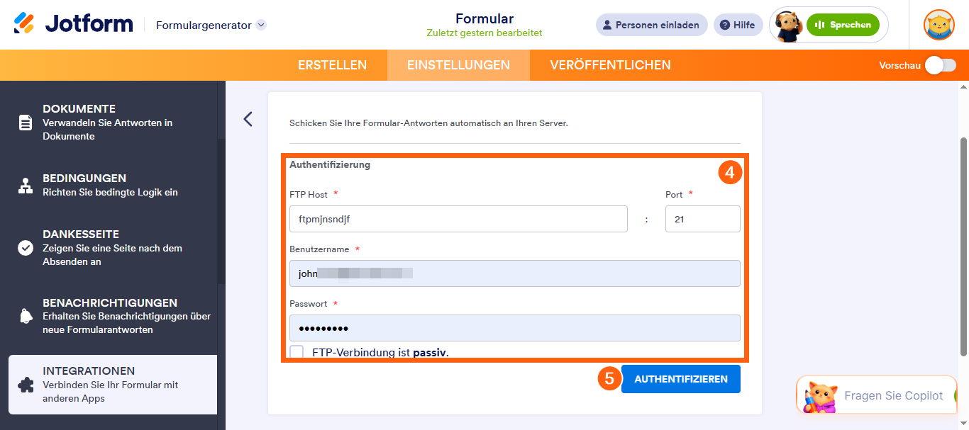 Wie Sie Formularantworten und Datei-Uploads per FTP versenden Image-2