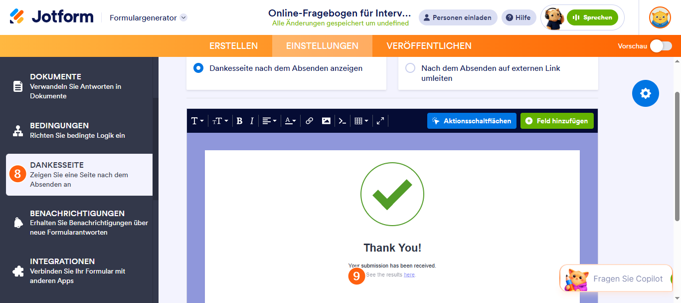 Wie Sie eine Umfrage mit Jotform erstellen Image-6