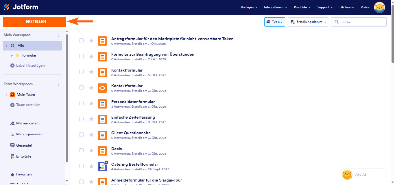 Wie Sie ein eingebettetes Formular von einer anderen Seite klonen können Image-1