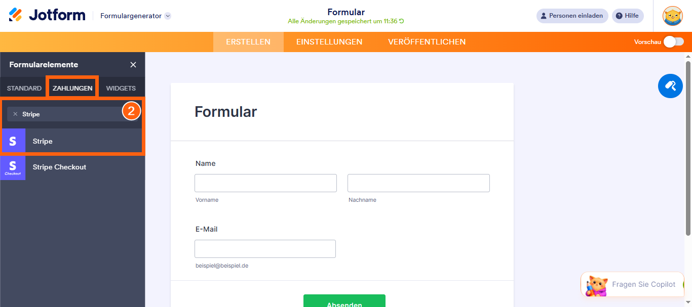 Wie Sie Stripe ACH in Jotform integrieren können Image-2