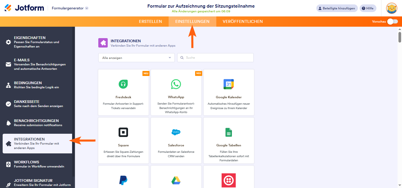 Wie Sie ActiveCampaign in Ihr Formular integrieren Image-1