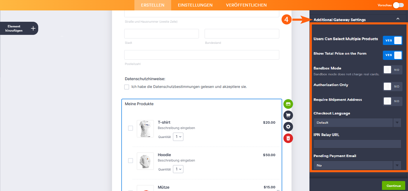 PayPal Formulare Image-4