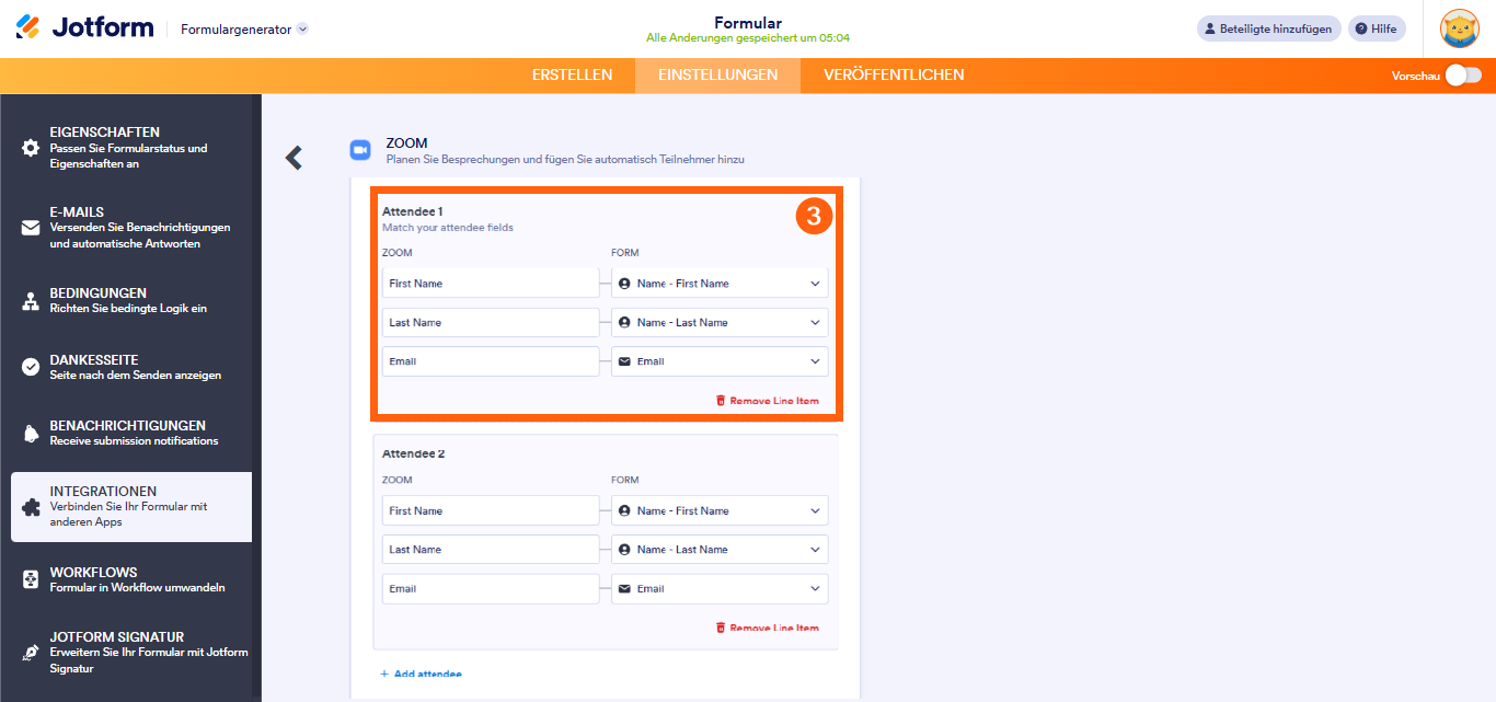Wie Sie Jotform in Zoom integrieren Image-7