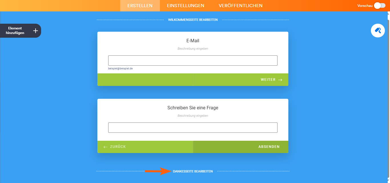 Wie Sie die Dankeseite Ihres Kartenformulars ändern können Image-1