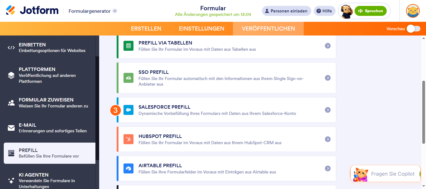Wie Sie ein Formular mit den Daten aus Salesforce vorausfüllen können? Image-2