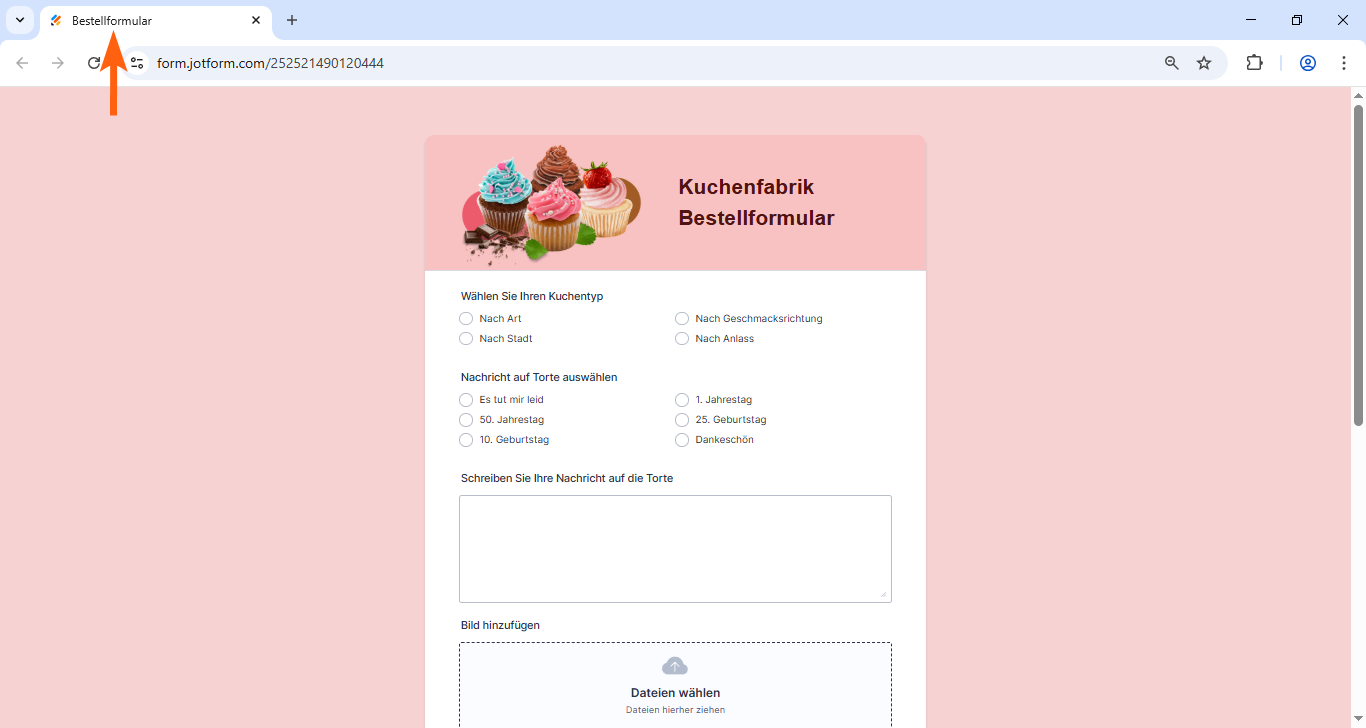 Wie Sie den Seitentitel Ihres Formulars ändern Image-6