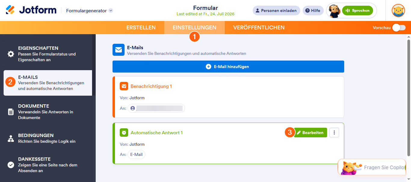 Wie Sie eine Datei an automatische Antworten anhängen können Image-1