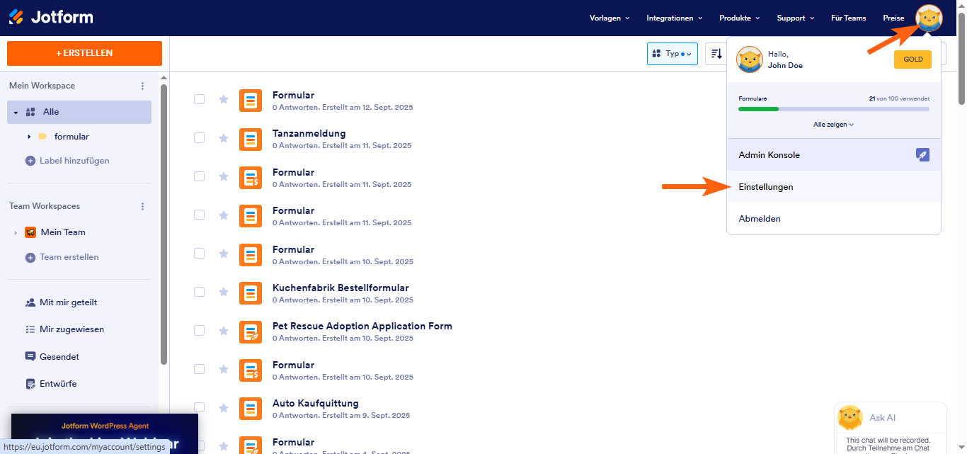 Enterprise Admin-Konsole Image-1